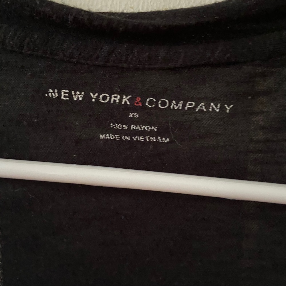 New York & Company Black Button Up Cardigan - Picture 5 of 7